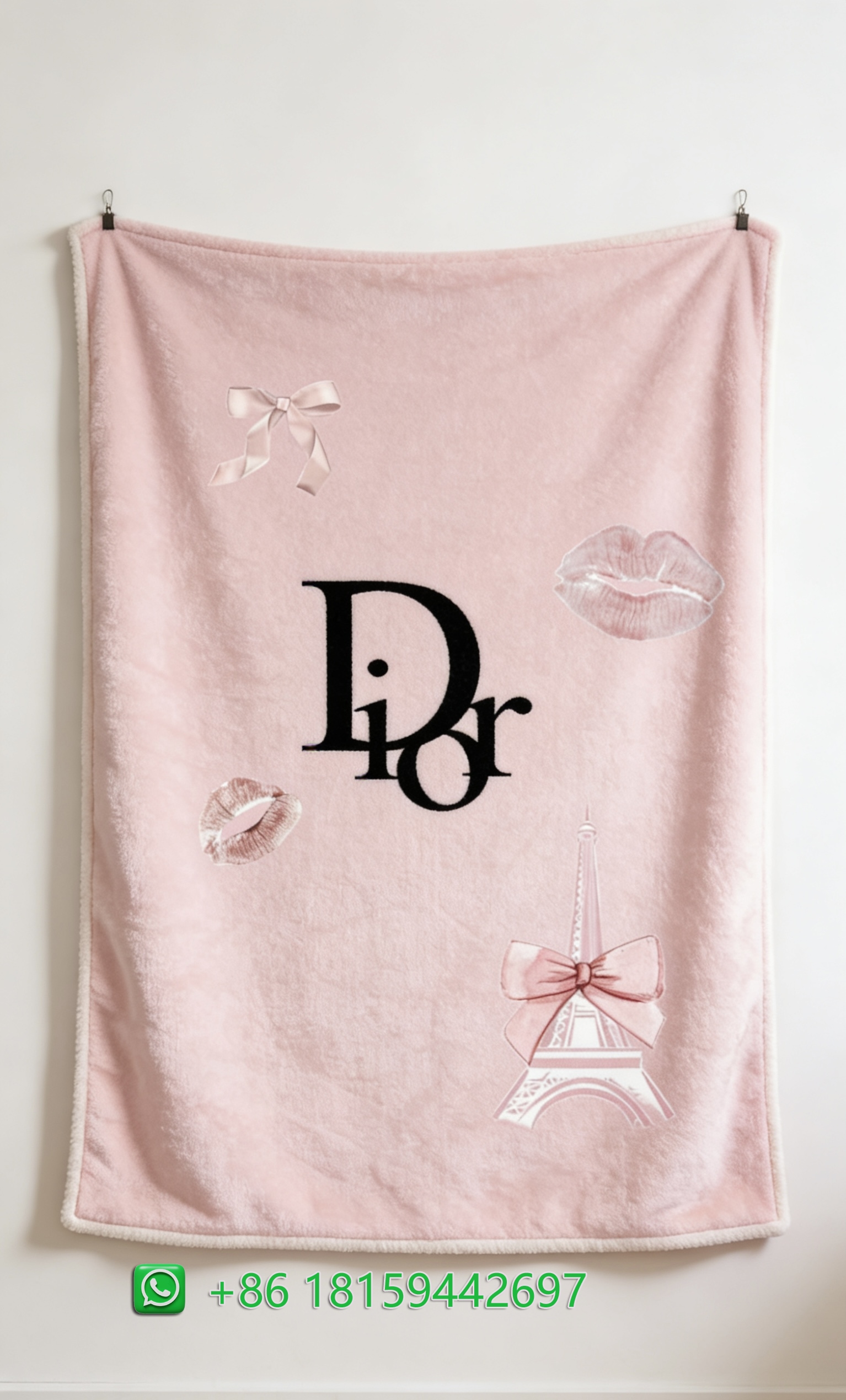 Dior Throw Blankets
